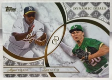 Miguel Tejada / Zack Gelof 2024 Topps Dynamic Duals RC #42 OAKLAND ATHLETICS A's