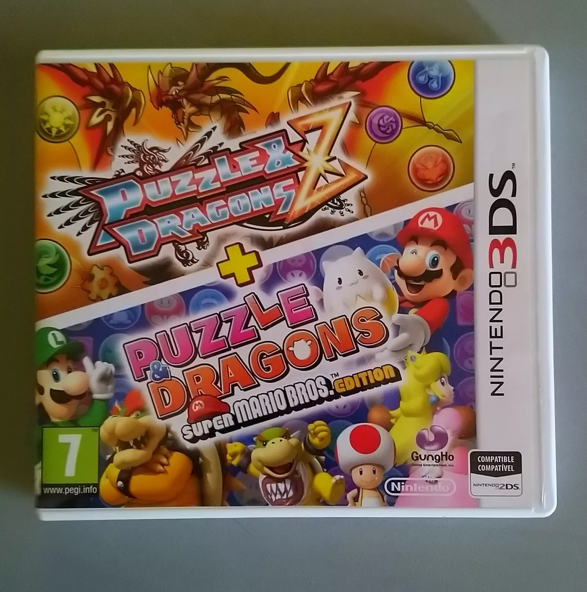 Puzzle & Dragons Z + Puzzle and Dragons Nintendo 3DS PT & Spanish