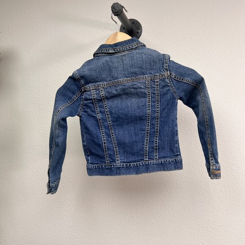 Zadig & Voltaire Jacket Kids Sz 6-114 Blue Denim - Picture 5 of 8