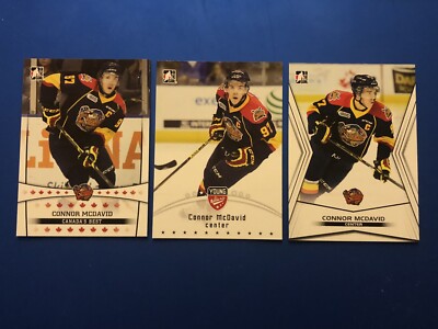 2015 Leaf ITG Connor McDavid Lot Of 3 # 1 11 21