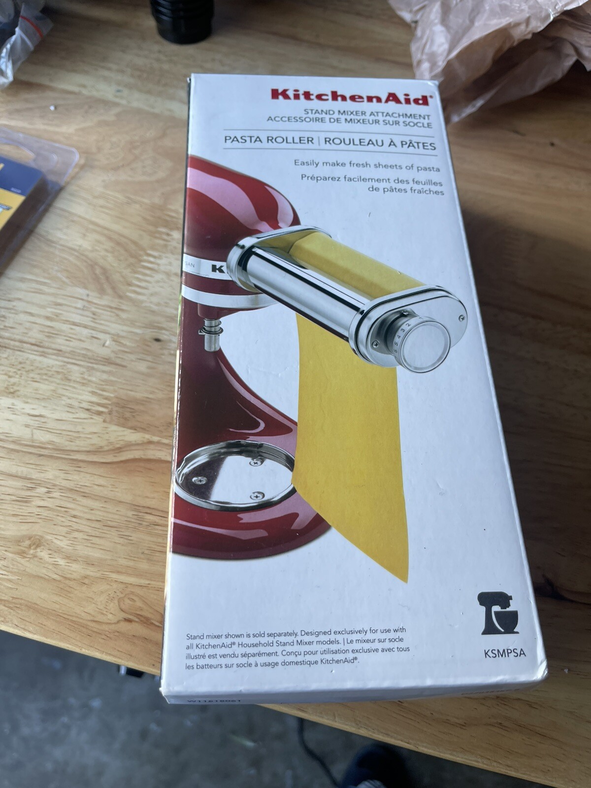 KitchenAid Pasta Roller. Stand mixer Attachment. Model KSMPSA eBay