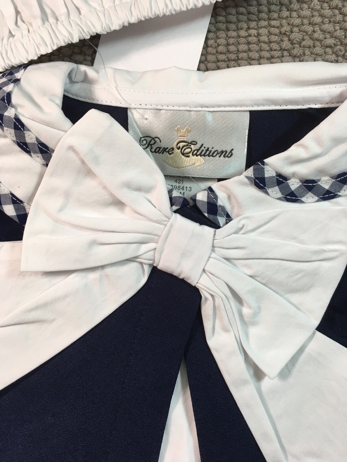 Rare Editions Baby Girl, 24-Month 3-Piece Dress, Sweater, Pantie Outfit NWT image 3