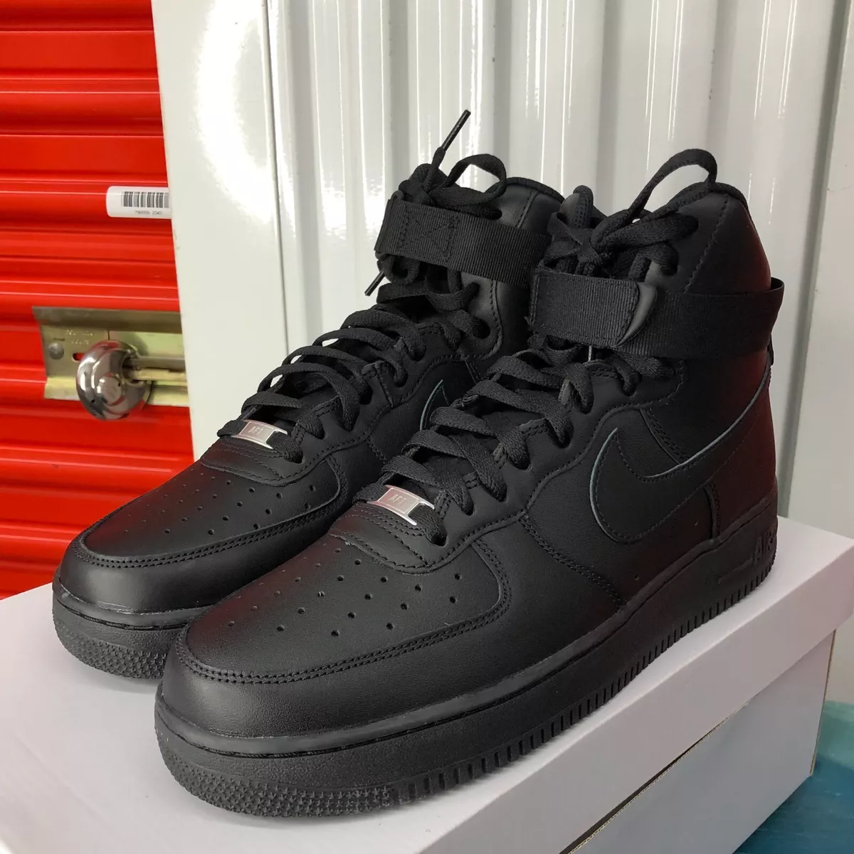 Nike Air Force 1 '07 - Black | White | Black / 11