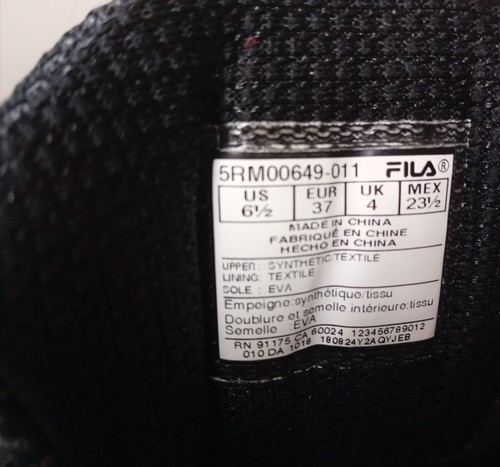 Zapatillas Fila, Talla 37, Unisex Mujer/Niña/Niño - Imagen 15 de 21