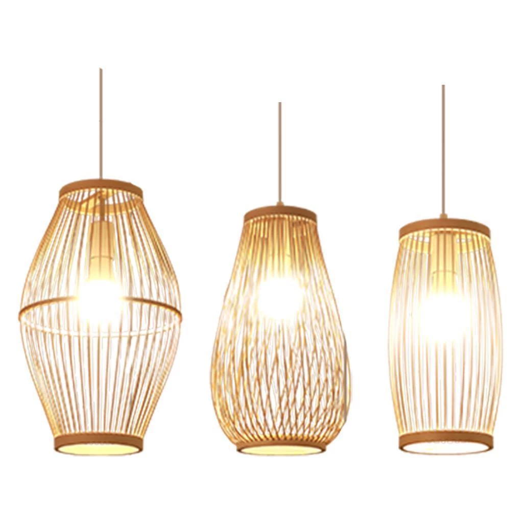 Bamboo lantern sale pendant