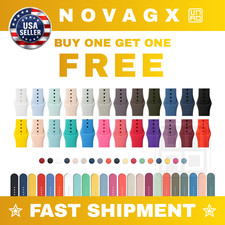 Silicone Band for Apple Watch Ultra SE 11 10 9 8 7 6 SE 5 4 3 38/40/42/44/49mm