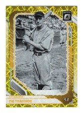2026 Donruss Pie Traynor Card Optic Gold Velocity SN Pittsburgh Pirates