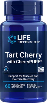 Life Extension Tart Cherry with Cherrypure 480 mg 60 VegCaps