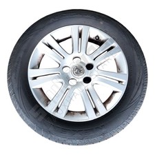 VAUXHALL CORSA E MK4 4 STUD 16" ALLOY WHEEL + 205/55/16 NEXEN 7MM TYRE 14-19