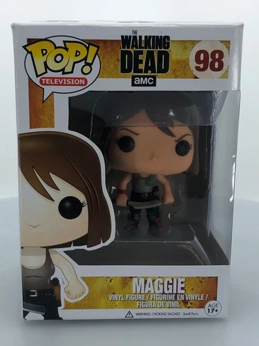 Funko POP! Television The Walking Dead Maggie Rhee #98 Vinyl Figure DAMAGED BOX