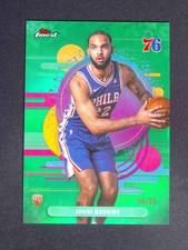 2025-26 Topps Finest Johni Broome #124 RC Rookie Uncommon Green Refractor /35