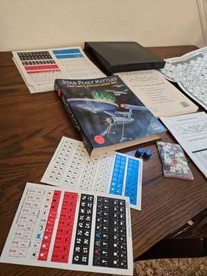 COMPLETE Star Fleet Battles Captains Edition Basic Set Task Force Games original