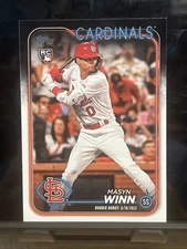 Masyn Winn – 2024 Topps Update Rookie Debut (Rookie) - #US272