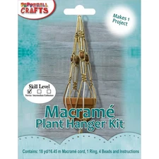 Pepperell Macrame Plant Hanger Kit- - MAC158