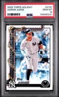 2025 Topps Holiday #H161 Aaron Judge PSA 10