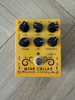 Caline CP-60 Wine Cellar Driver + DI 4 Effektpedal für Bassgitarre