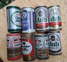 Konvolut Sammlung alte Bierdosen 80er Jahre Westdeutschland