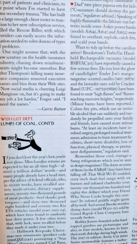 1 Magazine Double Dec 30 - 2024 & Jan 6 - 2025 --- The New Yorker Magazine - Picture 3 of 24