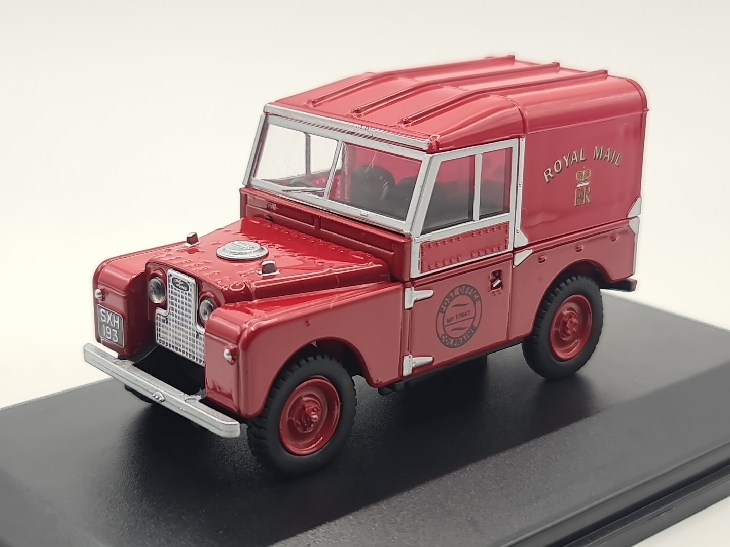 Oxford Diecast Land Rover Series 1 Royal Mail Red LAN188004 Boxed 1:43 Scale MIB