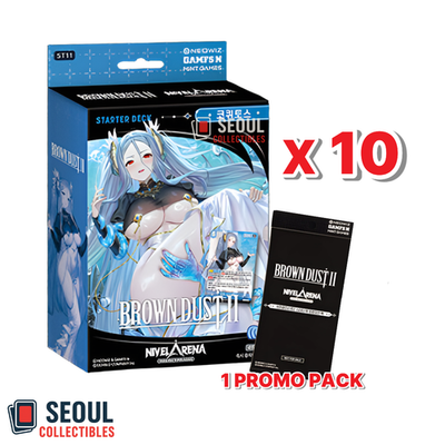 NIVEL ARENA BROWN DUST 2 Cocytus Starter Deck ST11 ×10 KOREAN
