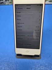 Apple iPod Touch 7th Gen Gold 32GB RED FOR PARTS