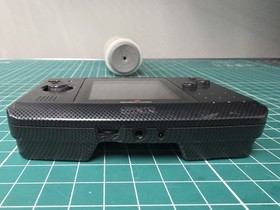 Neo Geo Pocket Color Carbon Black (SNK, 1999) - Tested/Working - w/Game - RARE!