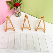 12 Sheets Clear COE 90 Glass for Fusing, 6 X 4 Inch Fused Glass Supplies for ...