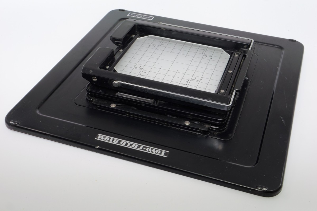 TOYO トヨ　8x10 4x5 縮小バック　810G 45G Toyo 8x10 to 4x5 ground glass reducing back for Toyo 810M, Toyo