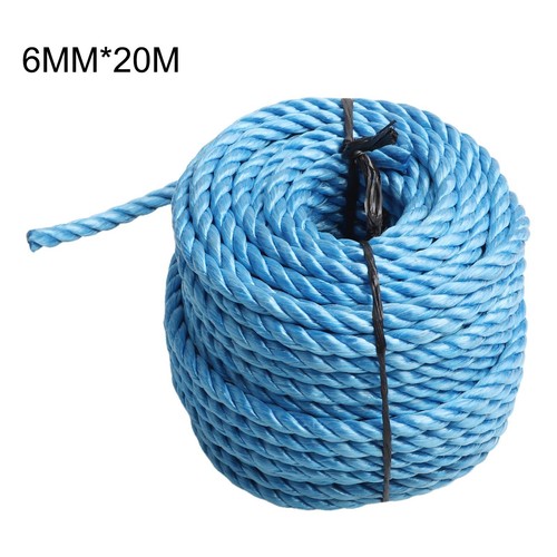 Rênes De Horse Roping Chem Tac Vintage – Nylon Bleu, Taille 8 Pieds