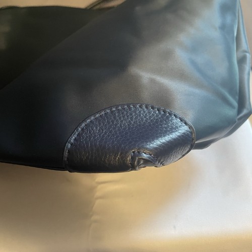 DORIS & JACKY Borsa Tote Donna Grande Leggera Pelle Nylon Lavoro Viaggio Blu - Foto 5 di 15