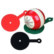 Billiard Aiming Trainer Practicing Pad 3 Pieces Pool Table Practice Supplies