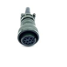 MS3106A18-1S Industrial Circular Connector, MIL-DTL-5015 Series Threaded...