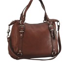 Authentic COACH Vintage 2Way Shoulder Tote Bag Leather 15273 Brown 8674M