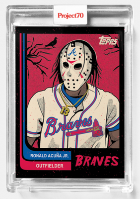 2021 TOPPS PROJECT 70 RONALD ACUNA JR. BY JEFF STAPLE CARD #459