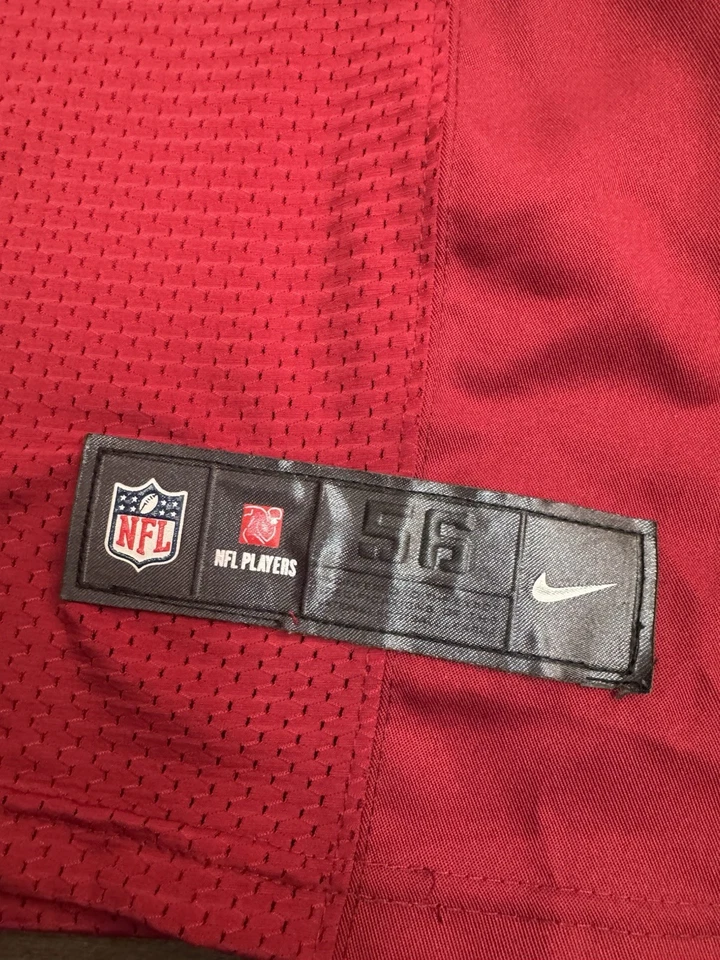 Camiseta cosida Nike Washington Redskins Alfred Morris 46 NFL Vapor Elite 56 2XL Foto 2 de 4