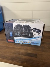 Boss Marine Radio New Never Opened Comes With Speakers Remote And Is Bluetooth