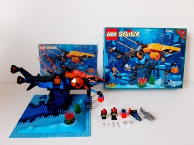 LEGO Aquazone 6190 Shark´s Crystal Cave 100% vollständig und mit OVP + OBA Space