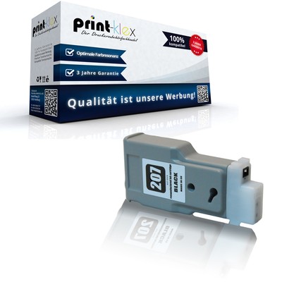 Black Qualitäts XL Tintenpatrone für Canon PFI207BK imagePROGRAF IPF780MFP