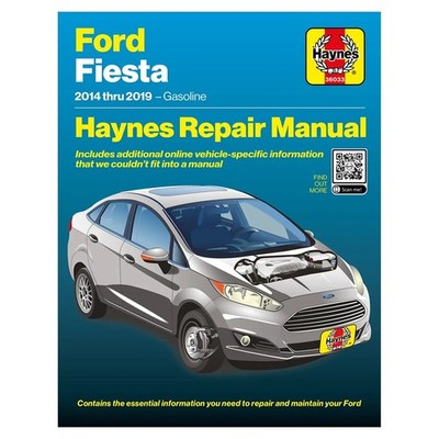 Ford Fiesta 2014-2019 Haynes Repair Manual Shop Service book