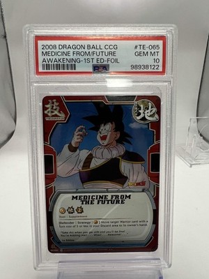2008 Dragon Ball CCG Medicine From/Future Awakening-1st Ed-Foil PSA 10