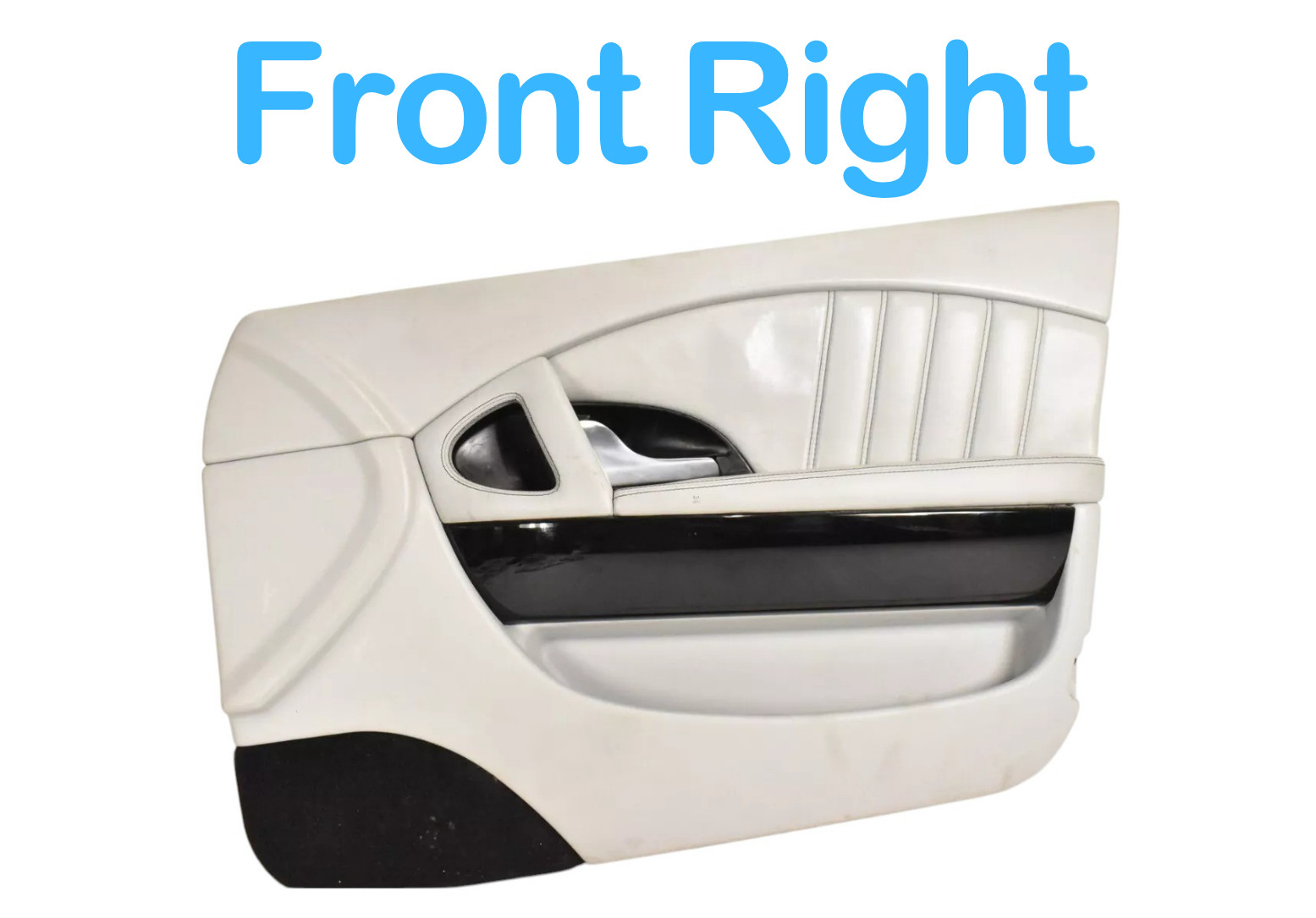 03-13 Maserati Quattroporte M139 Front Right Interior Door Trim Cover Panel Oem