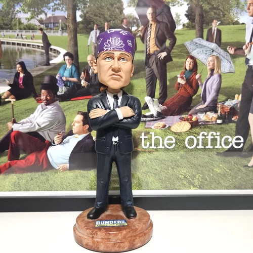 The Office Bobblehead Michael Scott As Prison Mike Dunder Con SGA NIB