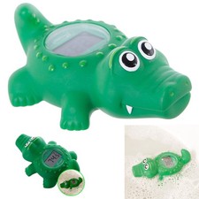 1 Pc Crocodile Bath Thermometer Nursery Baby Room Temperature Toddler Child Safe