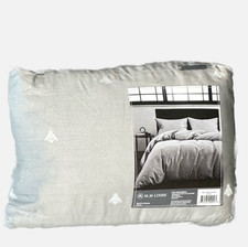 M. M Linen Bijou Duvet Cover Set 220 Thread Count 100% Pure Cotton Gray Bees