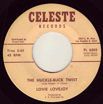 Lovie Lovejoy - The Huckle-Buck Twist / Late Late Blues, 7'', (Vinyl)