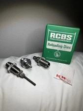 Vintage RCBS 3 pc Reloading Dies Seat ~ 9mm Luger Group C ~ Boxed ~ 20504