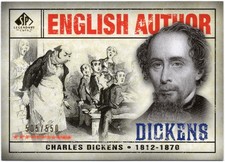 SP Legendary Cuts English Author Charles Dickens 505/550 Single Card