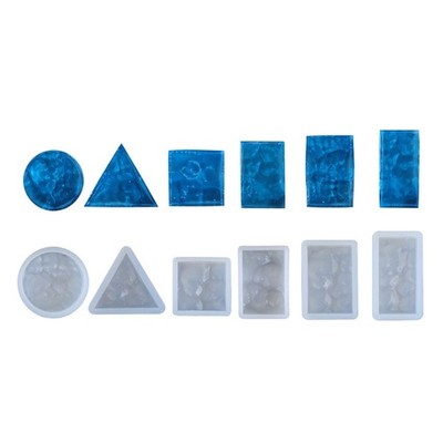 Water Waved Designs Silicone Mold For Cake Decorating Jewelry Making Tool