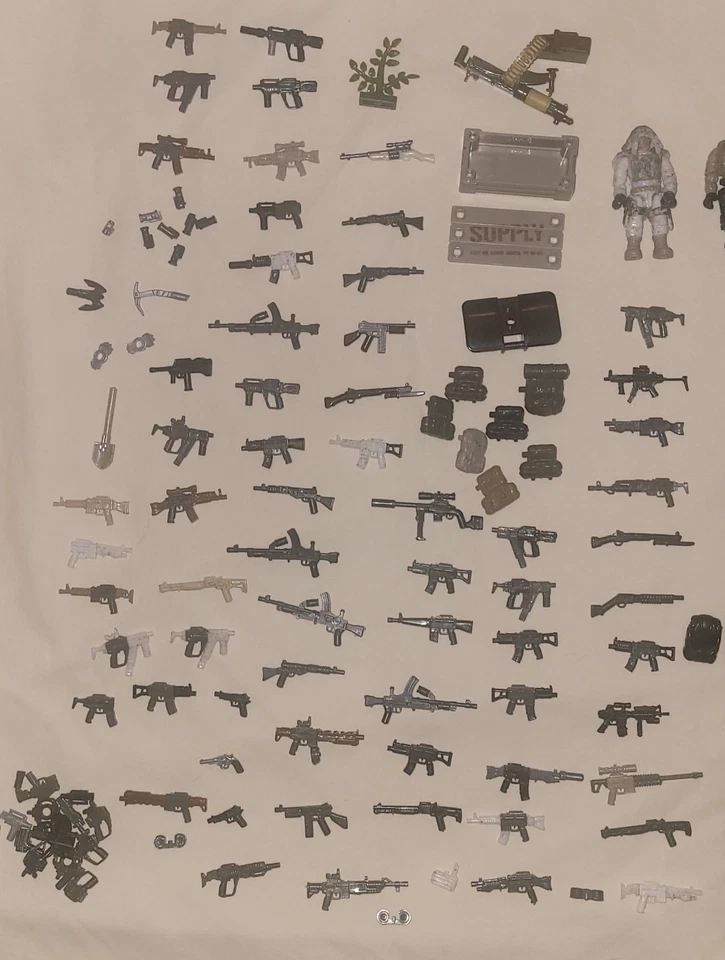 Mega Bloks Call of Duty - (56) Figures Lot With Accessories & Weapons — 第 4/4 张图片