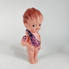 Vintage Celluloid 5.5" Jointed Carnival Kewpie Doll Toy 1940s -1950s Japan